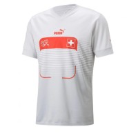 Schweiz Granit Xhaka #10 Fußballbekleidung Auswärtstrikot WM 2022 Kurzarm